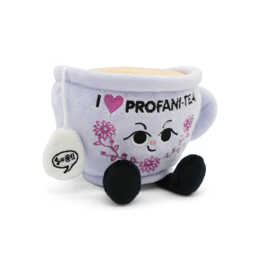 ' Profani-Tea ' Plush Gift Soft Toy Funny Cute Stuffed