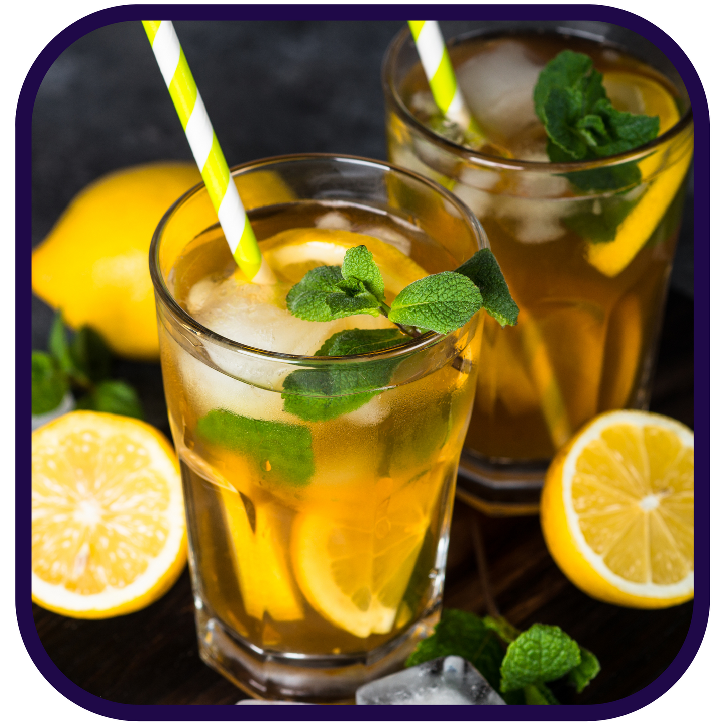 Citrus Mint Euphoria Green Tea by the Quart