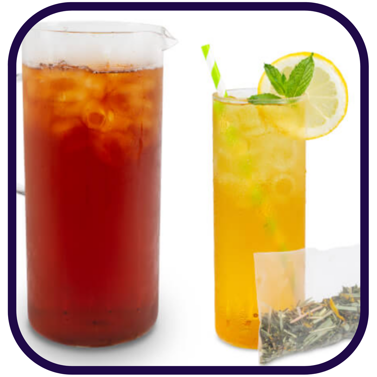 Citrus Mint Euphoria Green Tea by the Quart