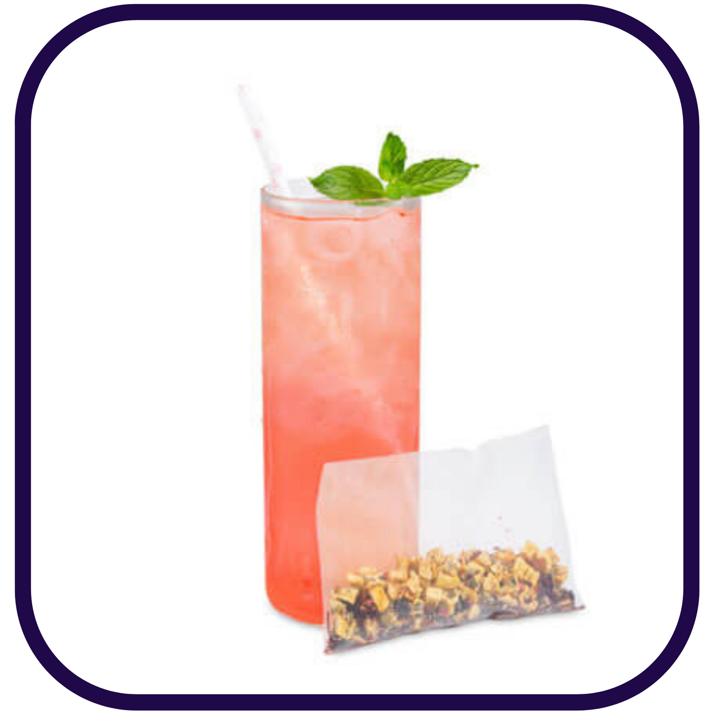 Tropical Dragon Bliss Herbal/Fruit Tea by the Quart