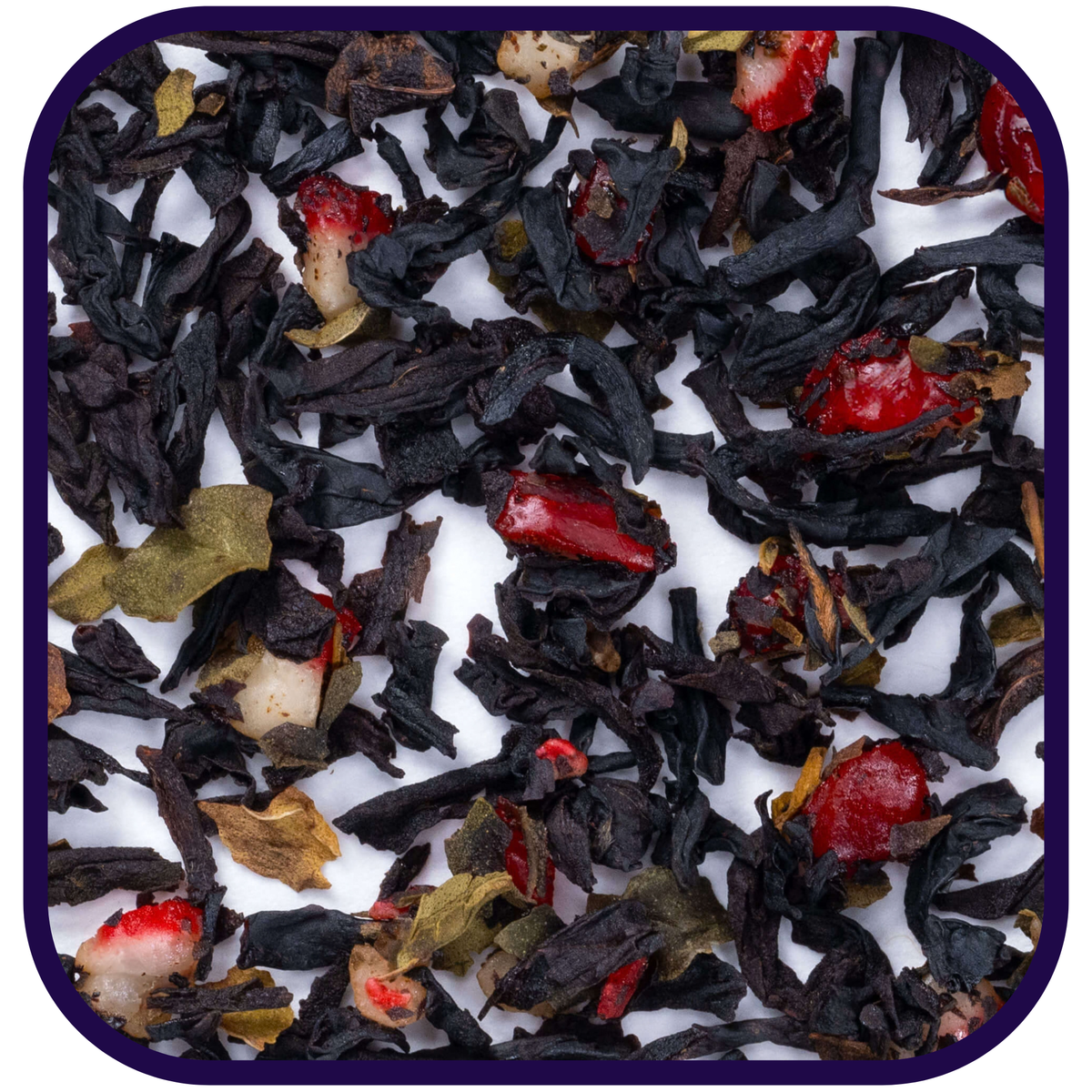 Candy Cane Cheer Black Loose Tea