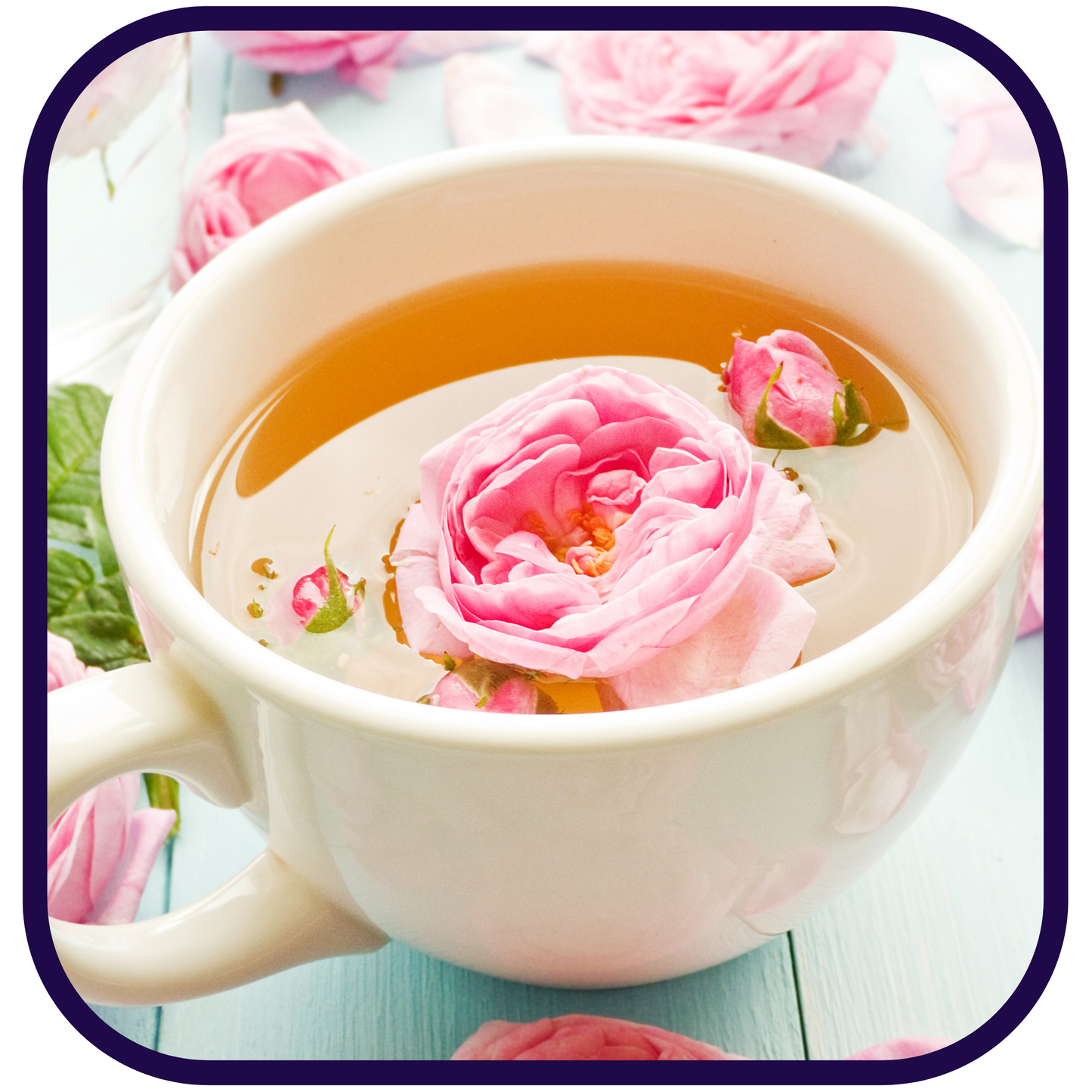 Enchanting Lychee Rose Loose Leaf Green Tea