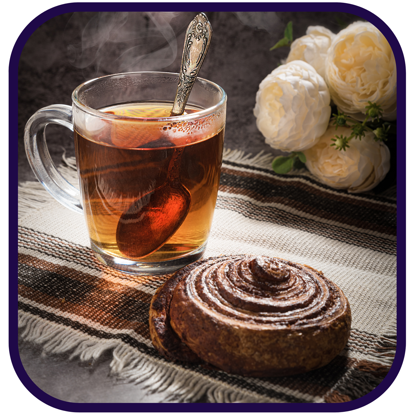 Cinnamon Roll In Candlelight Loose Rooibos Tea