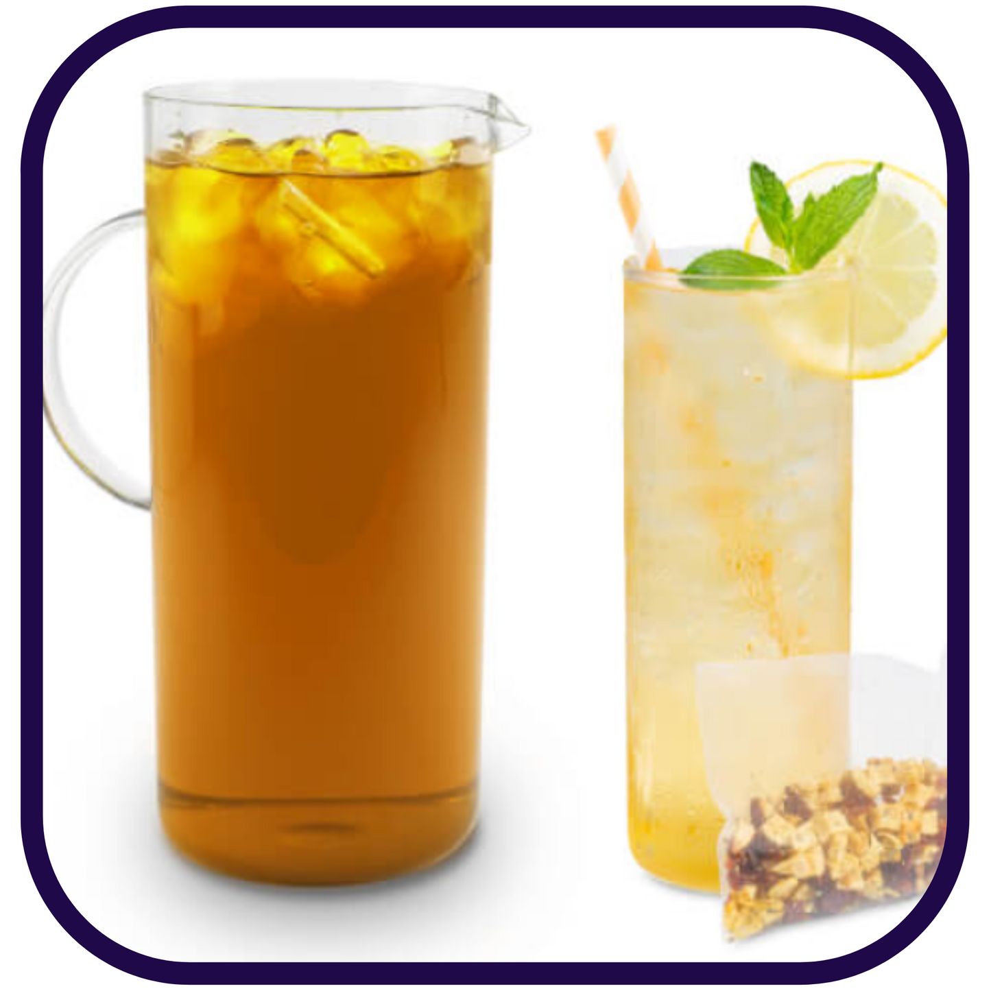Pixie Peach Serenade Fruit/Herbal Tea by the Quart