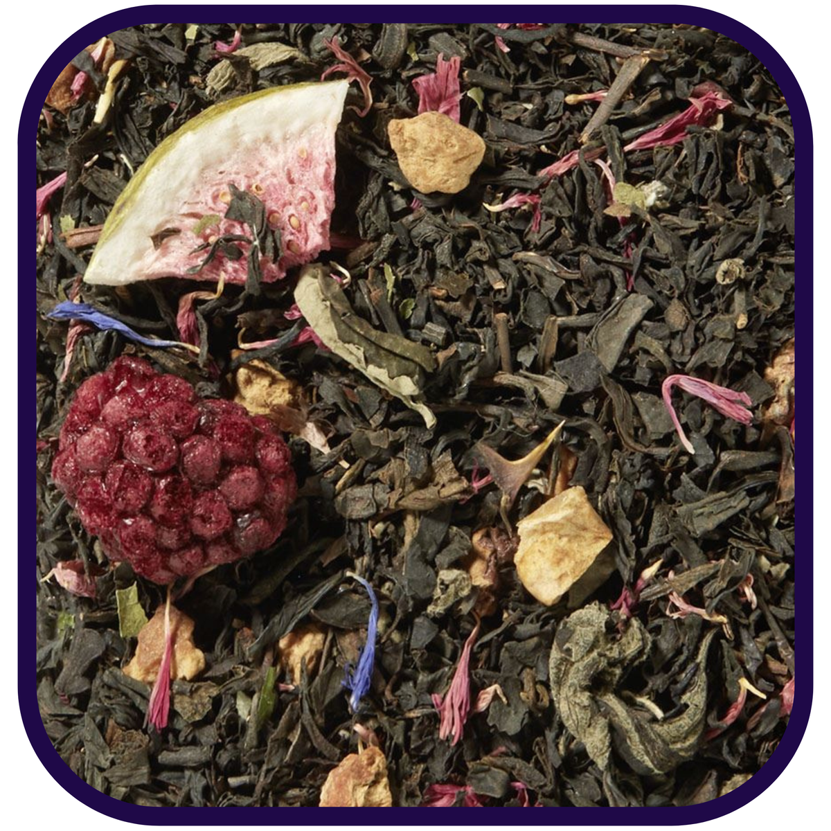 Blackberry Fig Hojicha Fusion Loose Black Tea