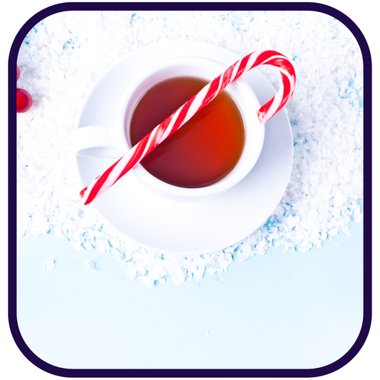 Candy Cane Cheer Black Loose Tea
