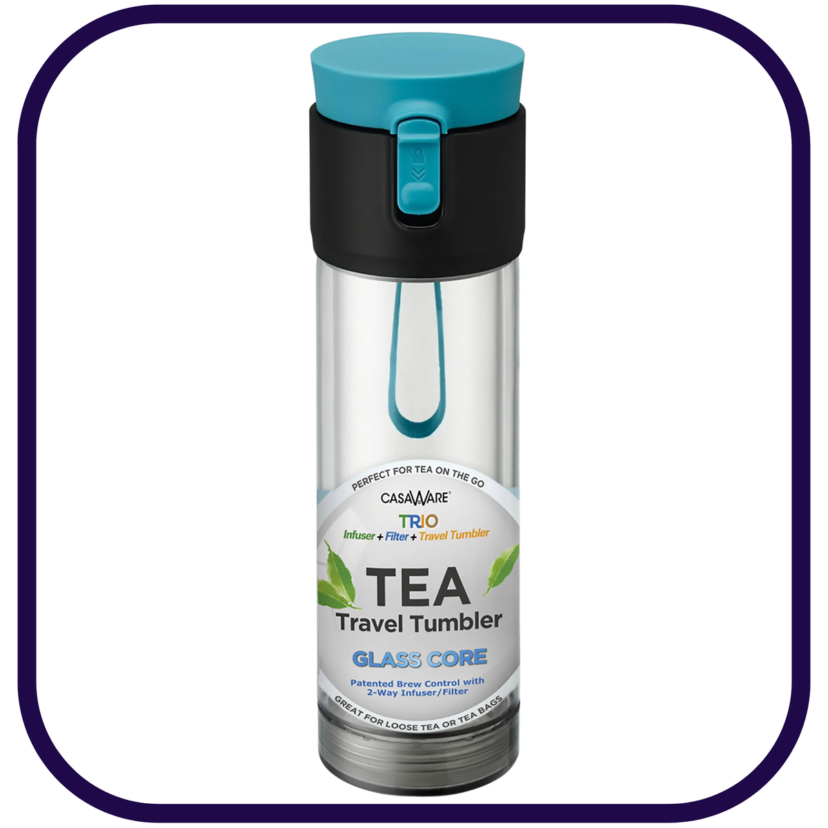 COMING SOON: 12oz Trio Clear Tea Travel Tumbler