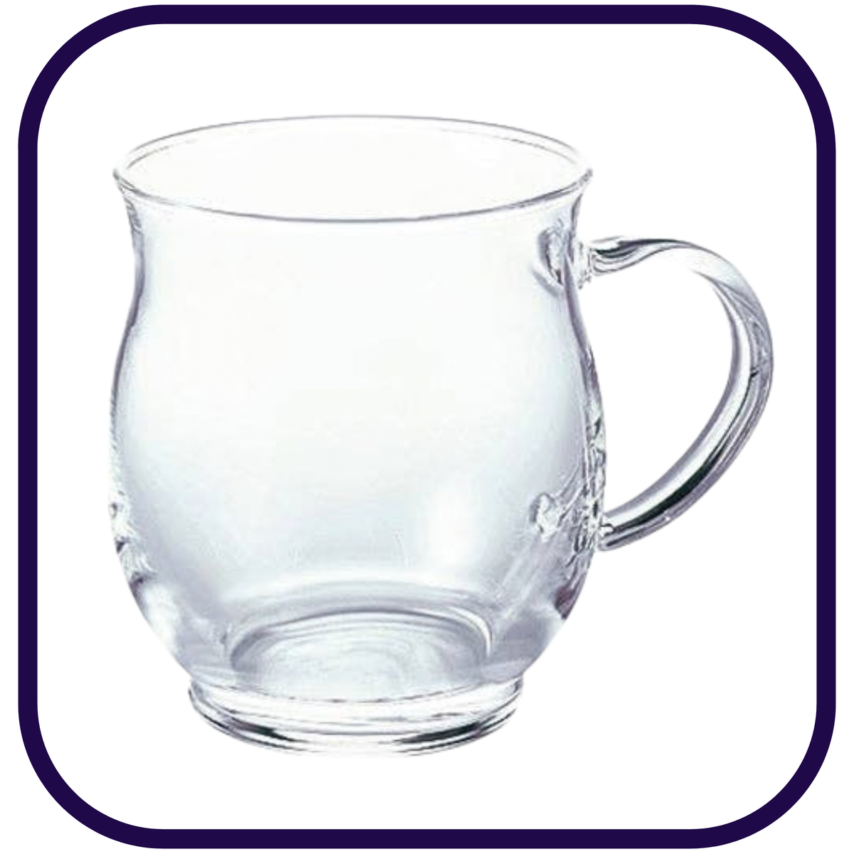 "Kaori" Glass Mug 330mL