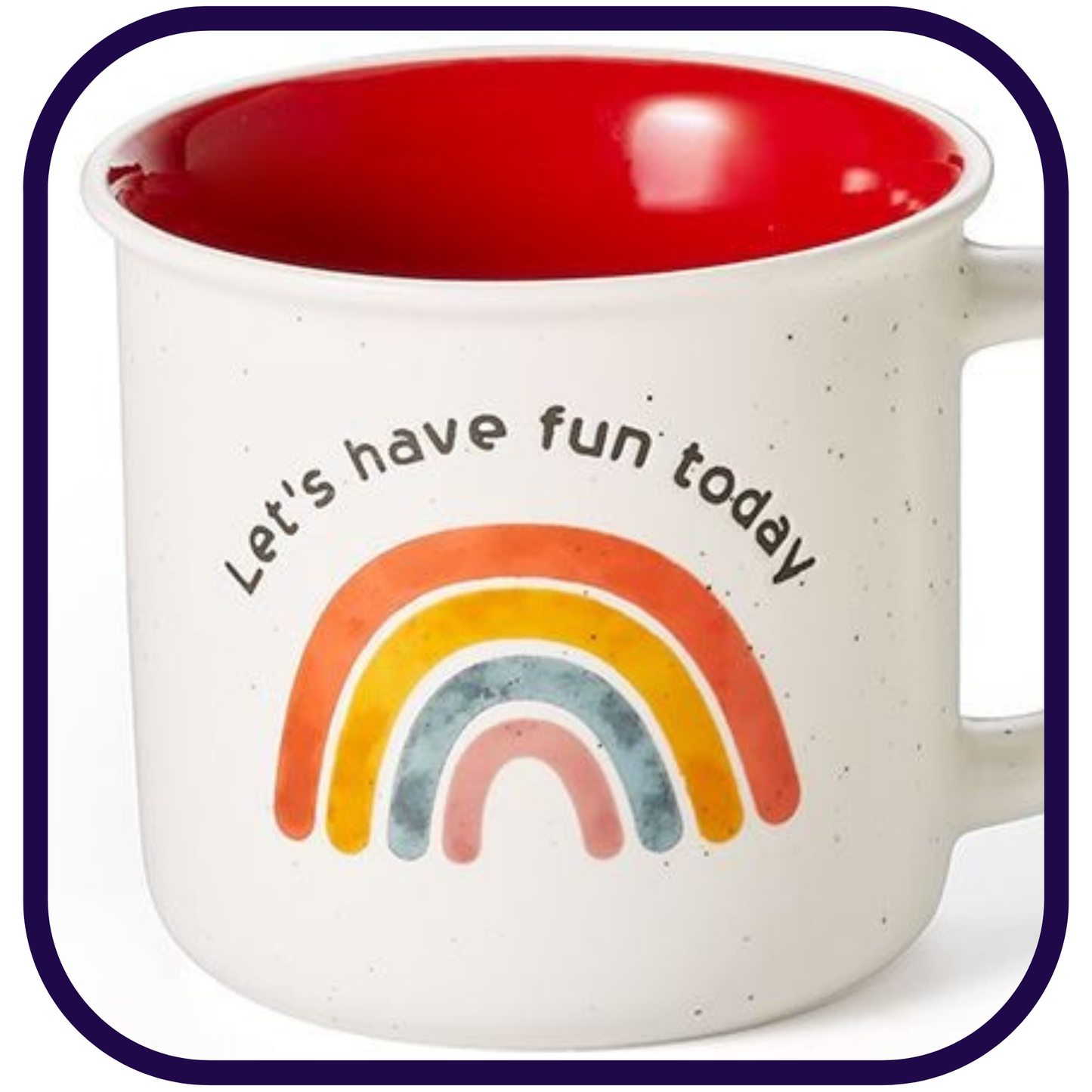 Let's Have Fun Today - 10 oz New Bone China Mug