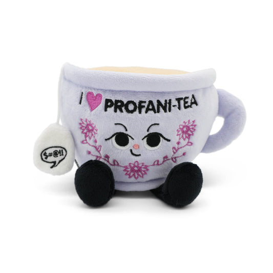 ' Profani-Tea ' Plush Gift Soft Toy Funny Cute Stuffed