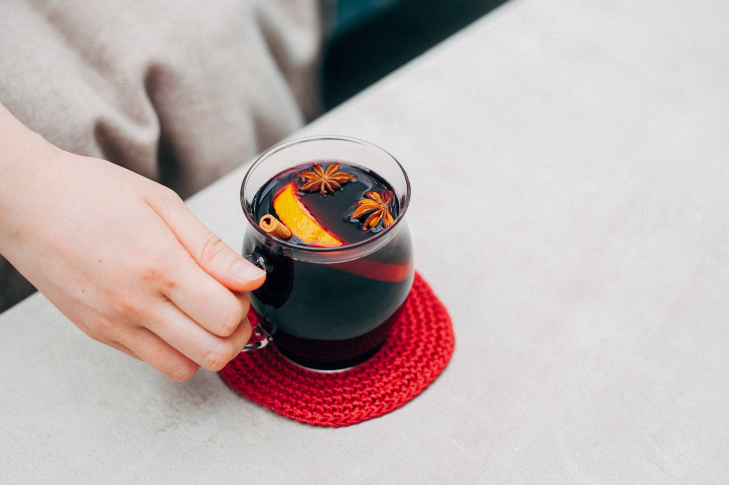 "Kaori" Glass Mug 330mL