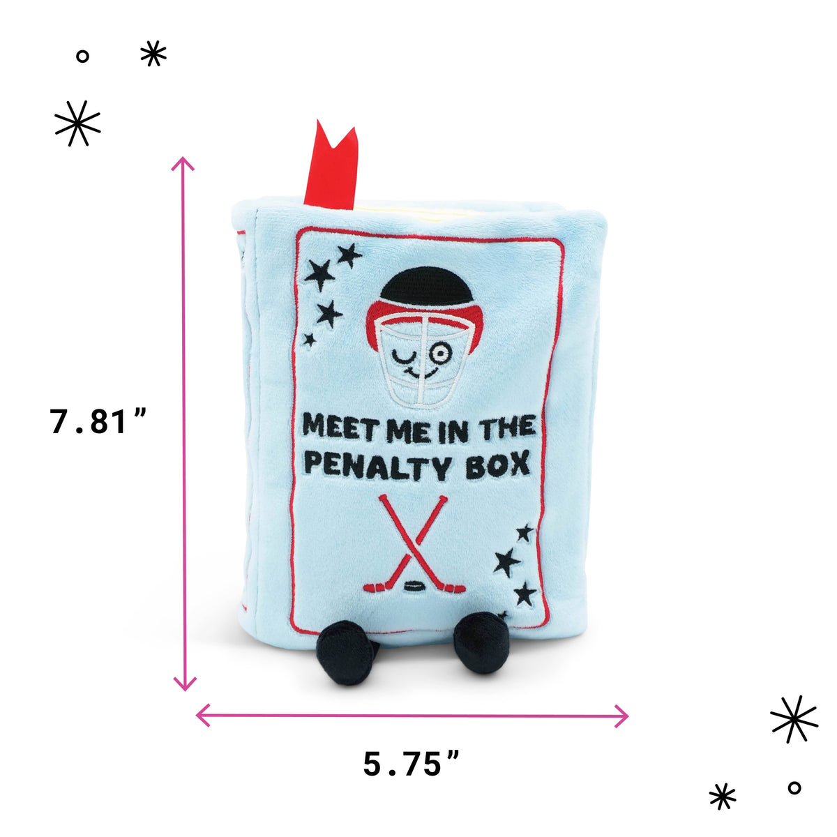 Plush Book - Hockey Penalty Box