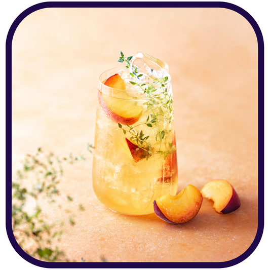 Peach Petal Waltz White Tea by the Quart