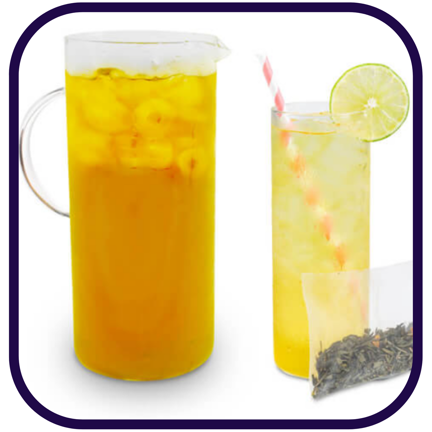 Sun Princess Mango Green Tea by the Quart